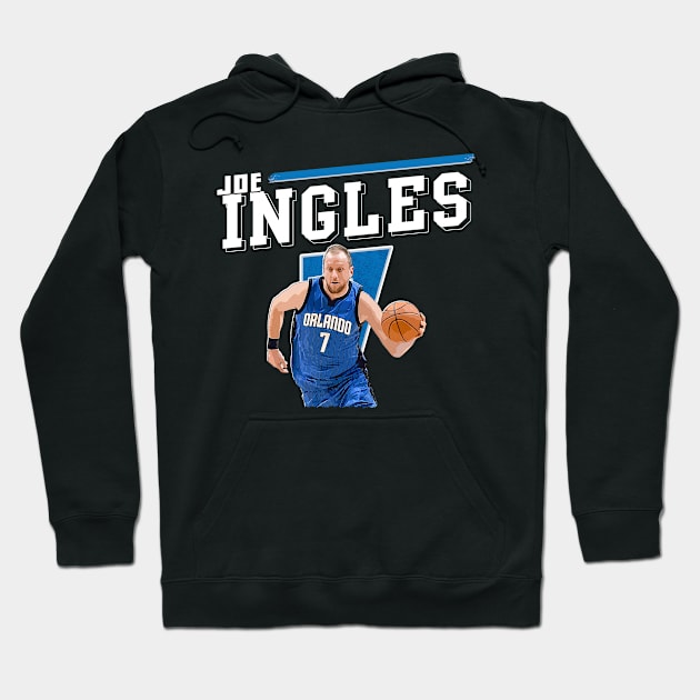 Joe Ingles Hoodie by WYATB Art